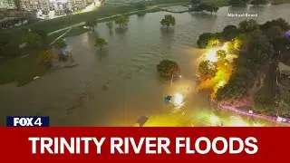 Rain causes Trinity River to overflow in Fort Worth