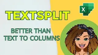 Mastering Excels TEXTSPLIT function: Separating data into columns & rows, with optional parameters
