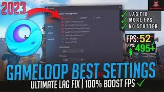 🔧Gameloop Lag Fix 2023  PUBG Emulator Lag fix  Best Gameloop Settings For pubg Mobile   Low End Pc