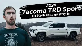 The Tacoma TRD Sport Handles BETTER! // 2024 Toyota Tacoma TRD Sport PREVIEW