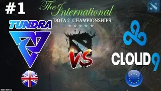 ГЛАВНЫЕ ПРОТИВНИКИ РЕГИОНА ВСТРЕТИЛИСЬ! | Tundra vs Cloud9 #1 (BO2) The International 2024