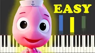 The Backyardigans Castaways Song Piano Tutorial