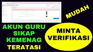 MENGATASI MASALAH AKUN GURU MINTA VERIFIKASI DI SIKAP KEMENAG 2024