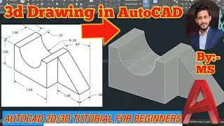 Autocad 3d video for beginners, 3d videos,#autocad #3dmodeling #autocadforbeginners #techonologynaaz