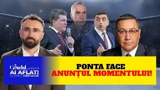 VICTOR PONTA - cui îi va da voturile? | Ai aflat! Cu Ionuț Cristache