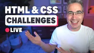 Taking on HTML & CSS challenges