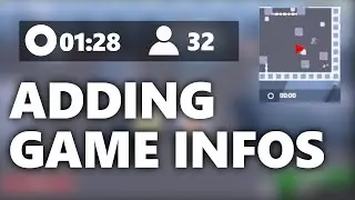 Adding ZONE INFORMATION and TIMER (One Month Gamedev Challenge)