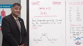 Class 10 - Chemistry - Chapter 10 - Lecture 9 Salts & Preparations of Salts - Allied Schools