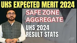 UHS Medical Colleges Expected Meerit 2024 | Safe Zones & Cutoffs | UHS expected Merit