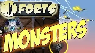 Forts 3v3 Multiplayer Gameplay ► MONSTER FORTS!