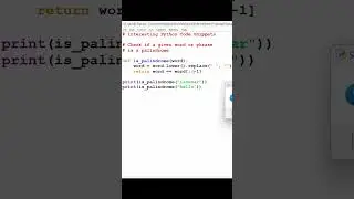 python shorts #pythonshorts #coding #pythontutorial