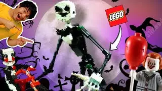 Arme personajes de TERROR con LEGO! 🎃