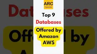 Top 9 Databases Offered By Amazon AWS #trending #viral #trendingshorts #viralvideo #viralshorts