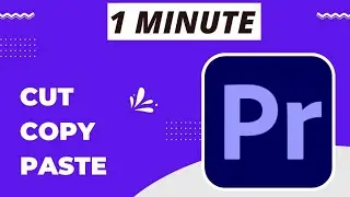 Adobe Premiere Pro CC: How to Cut, Copy And Paste A Clip | 