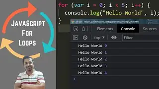 JavaScript FOR LOOP explained in the most simplest form!