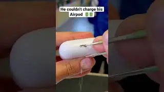 HOW TO FIX CHARGING PORT ON AIRPOD WITH A SIMPLE TRICK 