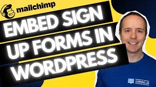 How To Embed MailChimp Signup Forms In WordPress