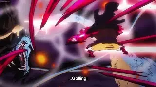 Luffy Uses Kong Gatling In 4K - Episode 1017