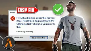 How To Fix FiveM has blocked a potential memory issue Error | FiveM Error & Crash Fix