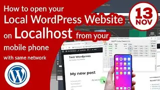 How To Access Your Localhost Website Running With XAMPP From Another Devices (Like Android Phone)