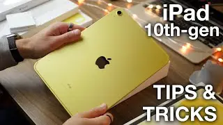 How to use iPad 10th Gen + Tips/Tricks!