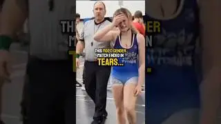 This Mixed-Gender Wrestling Match Ended In Tears… 🤼‍♂️
