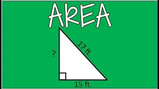 How to Determine the Area of a Triangle When You are Missing a Side