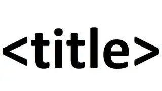 Learn HTML code: title