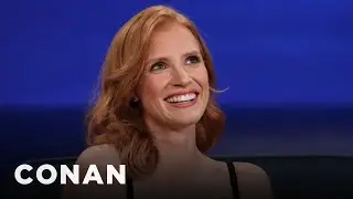 Jessica Chastain’s Grandma Wants Her To Show Some Skin | CONAN on TBS