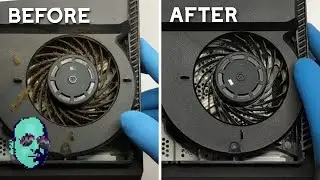 How to SUPER CLEAN the PlayStation 4 Pro (Fan and Case)