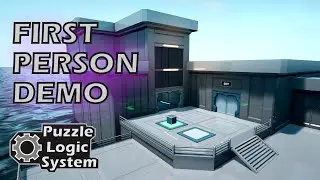 UE4 / UE5 - Puzzle Logic System (First Person Demo)