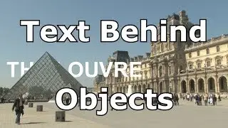 Text Behind Objects Vegas Pro 11-15