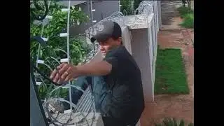 Pega ladrão: cerca elétrica e concertina não intimidam bandido em Campo Grande