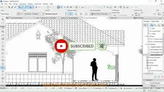 ArchiCAD Tutorial: How to set and make a simple Elevation drawing in ArchiCAD