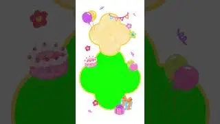 Birthday Photo slideshow green screen effect video, No copyright, NP Creative