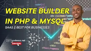 Website builder in PHP & MYSQL || SAAS || Best for businesses