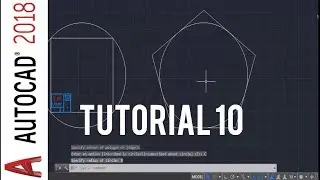 polygon command in Autocad 2018 - how to draw a polygon in autocad 2018