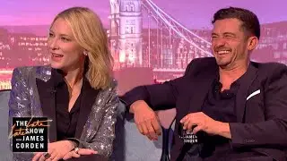 Cate Blanchett & Orlando Bloom Could Have Been a Thing  #LateLateLondon