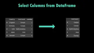 Select (Multiple) Columns in DataFrame | Pandas