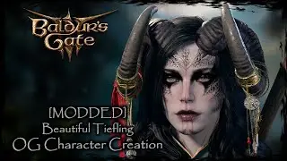 BALDUR'S GATE 3 || Beautiful Tiefling [Original Character #97] - Female Character Creation
