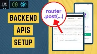 NodeJS Backend for Email Verification Link | React Native Login System #10