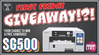 Friday Live: First Friday Giveaway! Sawgrass SG500 Giveaway with Sprite and Bo