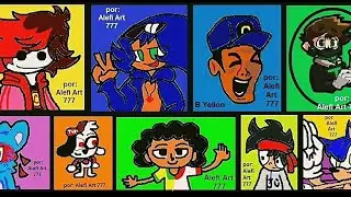 un Dibujo Collab de yo y los broders versión cuadro de cómics (3/?)