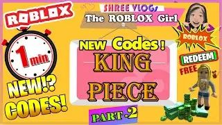 ROBLOX King Piece codes ⚔️ in ⏱️ 60 Seconds Codes! (Part 2)✨ SABER UPDATE September 2020 NEW codes