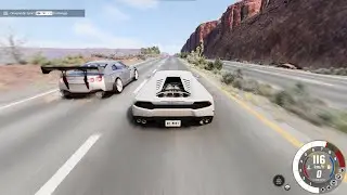Super Cars Street Race | beamng drive