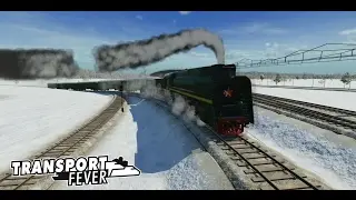 Russian 0-6-0 and Soviet P36 Steam Engines in Transport Fever