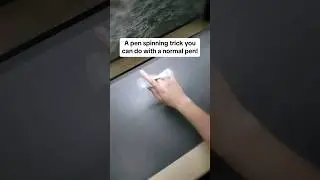 Cool Pen Spinning TRICK With A Normal Pen ✍️ 