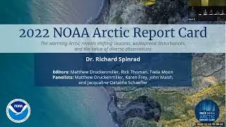 AGU Fall Meeting 2022 Press Conference: NOAA 2022 Arctic Report Card