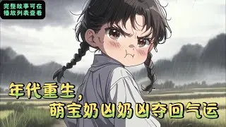 cc字幕、《年代重生，萌宝奶凶奶凶夺回气运》：毕木芽死在洗三这天，是被舔狗哥哥坑死的。死后小魂魄飘荡十年，看着一家子一个接一个被携带气运系统的穿越女坑死。#小说推文 #漫画解说 #持续更新