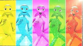 Dame tu Cosita VS Patila VS Me Kemaste VS Dame La Gomita Funny Color dance challenge